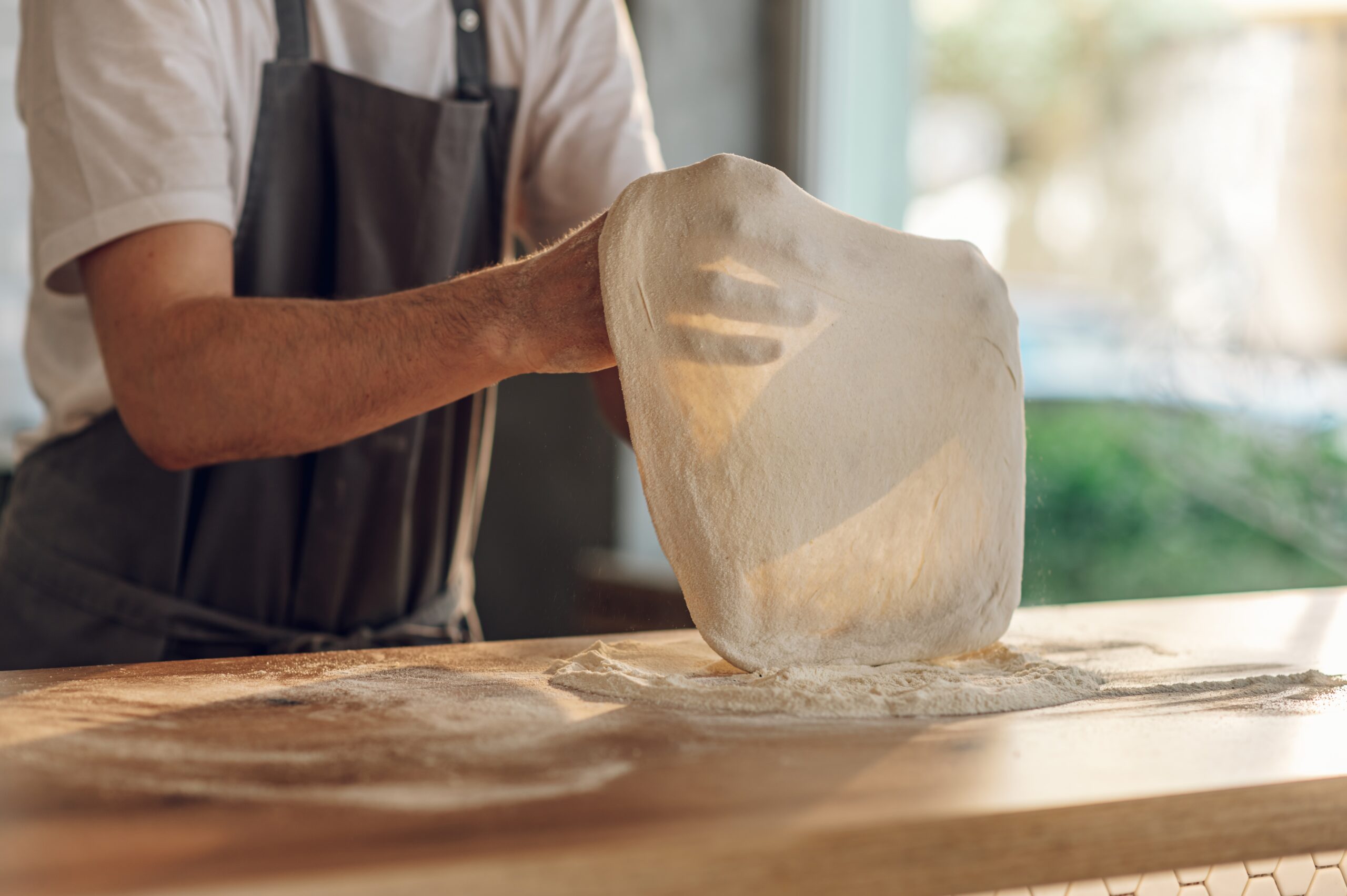 masa de pizza italiana